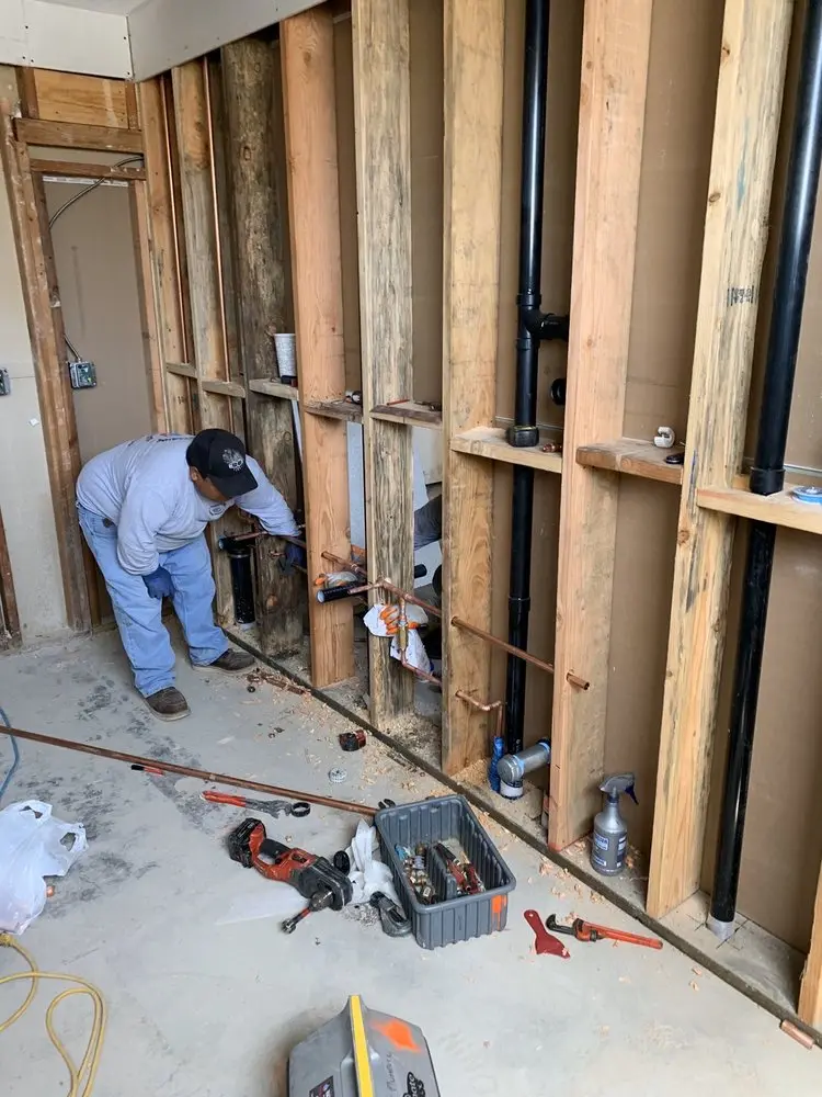 Commercial rough-in plumbing for Trenchless Sewer Repair in Kernville